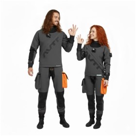 Muta stagna 102 Airon di Avatar nella versione per uomo e per donna, colore grigio. Vista frontale